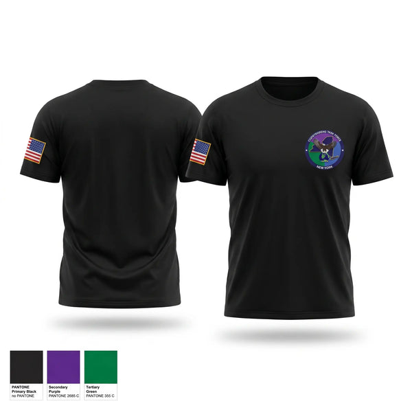 Old School Cotton Feel Shirt, New York Counterdrug Task Force, Police, Teamtime, Team time, sublimation, custom sports apparel, team uniforms, spirit wear, spiritwear, sports uniforms, custom shirts, team store, custom team store, fundraiser sports, apparel fundraiser