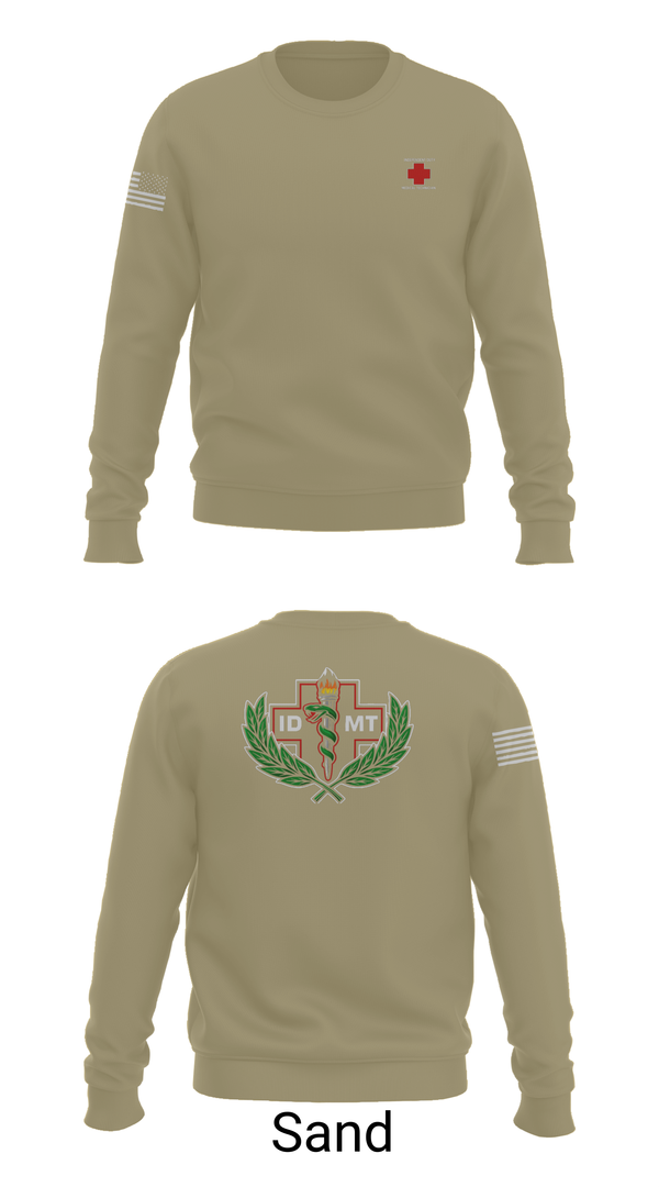 Crew Neck Sweatshirt, IDMTs, Air Force, Teamtime, Team time, sublimation, custom sports apparel, team uniforms, spirit wear, spiritwear, sports uniforms, custom shirts, team store, custom team store, fundraiser sports, apparel fundraiser