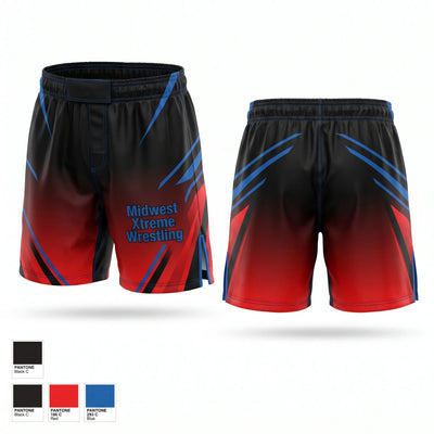 Midwest Xtreme Wrestling Fight Shorts - 1