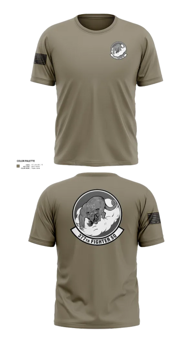 377 Fighter Generation Squadron 46275974 Short Sleeve Performance Shirt - 21
