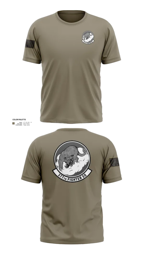 Short Sleeve Performance Shirt, 377 Fighter Generation Squadron, , Teamtime, Team time, sublimation, custom sports apparel, team uniforms, spirit wear, spiritwear, sports uniforms, custom shirts, team store, custom team store, fundraiser sports, apparel fundraiser