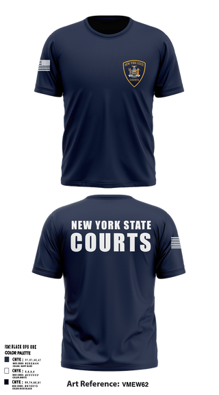 Short Sleeve Performance Shirt, New York State courts, Police, Teamtime, Team time, sublimation, custom sports apparel, team uniforms, spirit wear, spiritwear, sports uniforms, custom shirts, team store, custom team store, fundraiser sports, apparel fundraiser