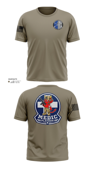 Short Sleeve Performance Shirt, Medic, National Guard, Teamtime, Team time, sublimation, custom sports apparel, team uniforms, spirit wear, spiritwear, sports uniforms, custom shirts, team store, custom team store, fundraiser sports, apparel fundraiser
