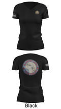 Blackfeet fish and wildlife game warden 18684970 Women's Short Sleeve V-neck Shirt - 24