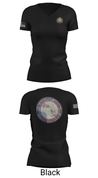 Womens Short Sleeve Vneck Shirt, Blackfeet fish and wildlife game warden, Police, Teamtime, Team time, sublimation, custom sports apparel, team uniforms, spirit wear, spiritwear, sports uniforms, custom shirts, team store, custom team store, fundraiser sports, apparel fundraiser