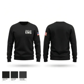 Crew Neck Sweatshirt, Atlantic City EMS, EMS/EMT, Teamtime, Team time, sublimation, custom sports apparel, team uniforms, spirit wear, spiritwear, sports uniforms, custom shirts, team store, custom team store, fundraiser sports, apparel fundraiser
