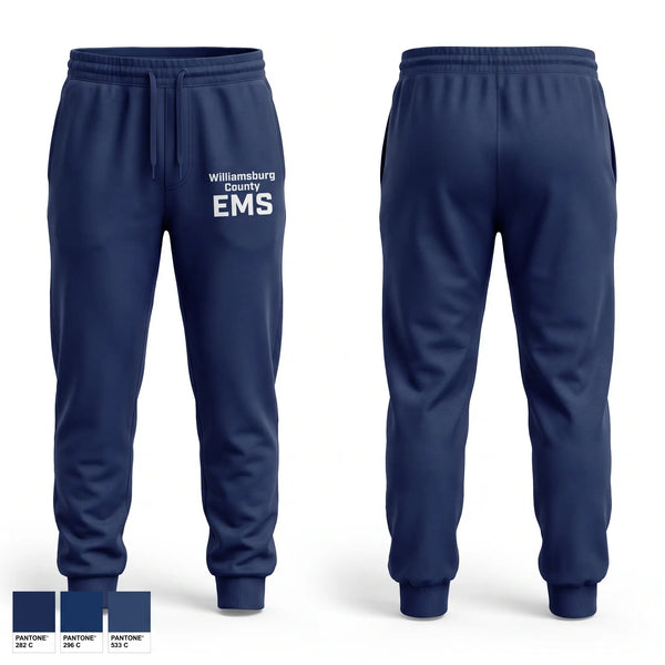Sweatpants, Williamsburg county ems, EMS/EMT, Teamtime, Team time, sublimation, custom sports apparel, team uniforms, spirit wear, spiritwear, sports uniforms, custom shirts, team store, custom team store, fundraiser sports, apparel fundraiser