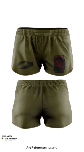 Ranger Panties, 1-62 ADA, Army, Teamtime, Team time, sublimation, custom sports apparel, team uniforms, spirit wear, spiritwear, sports uniforms, custom shirts, team store, custom team store, fundraiser sports, apparel fundraiser