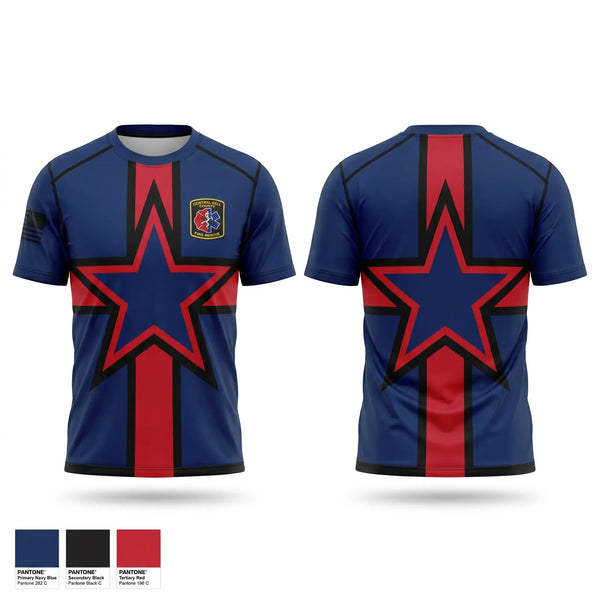 Short Sleeve Performance Shirt, CBCFR, Fire Department, Teamtime, Team time, sublimation, custom sports apparel, team uniforms, spirit wear, spiritwear, sports uniforms, custom shirts, team store, custom team store, fundraiser sports, apparel fundraiser