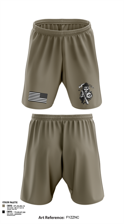 1st Recon 45718444 Athletic Shorts With Pockets - 1