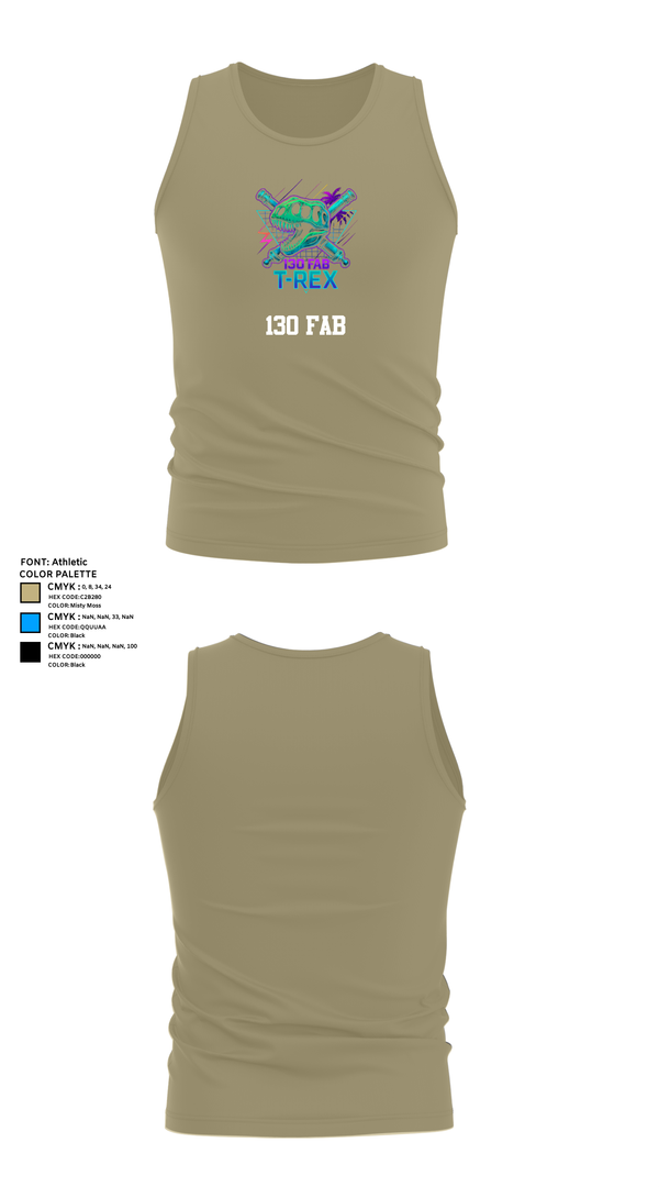 Tank Top, 130 FAB, Army, Teamtime, Team time, sublimation, custom sports apparel, team uniforms, spirit wear, spiritwear, sports uniforms, custom shirts, team store, custom team store, fundraiser sports, apparel fundraiser
