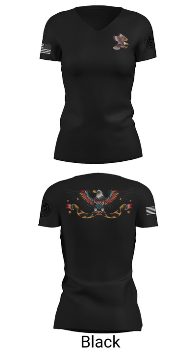 ECHO 75692677 Women's Short Sleeve V-neck Shirt - 28