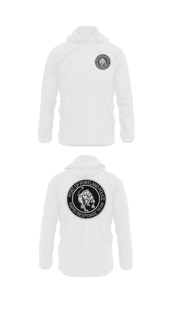 Windbreaker, Port Of Portland Rapid Response Team, Police, Teamtime, Team time, sublimation, custom sports apparel, team uniforms, spirit wear, spiritwear, sports uniforms, custom shirts, team store, custom team store, fundraiser sports, apparel fundraiser