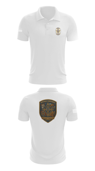 Short Sleeve Performance Polo, Heritage Companies Security Services Division, , Teamtime, Team time, sublimation, custom sports apparel, team uniforms, spirit wear, spiritwear, sports uniforms, custom shirts, team store, custom team store, fundraiser sports, apparel fundraiser