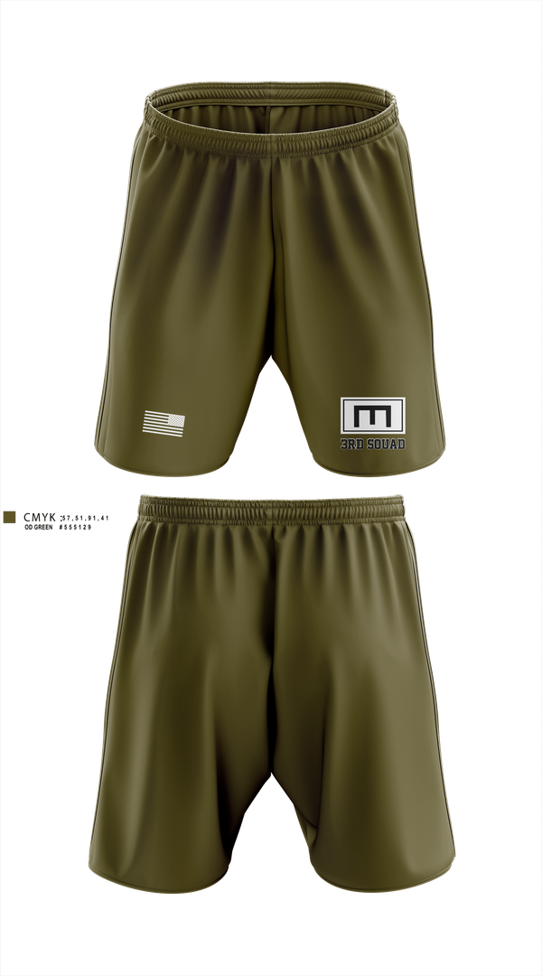 Athletic Shorts With Pockets, 180th ESC, Army, Teamtime, Team time, sublimation, custom sports apparel, team uniforms, spirit wear, spiritwear, sports uniforms, custom shirts, team store, custom team store, fundraiser sports, apparel fundraiser