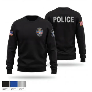 Crew Neck Sweatshirt, Winslow Police Department, Police, Teamtime, Team time, sublimation, custom sports apparel, team uniforms, spirit wear, spiritwear, sports uniforms, custom shirts, team store, custom team store, fundraiser sports, apparel fundraiser