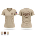Sabine Parish Sheriff’s Office Women's Short Sleeve V-neck Shirt - 1