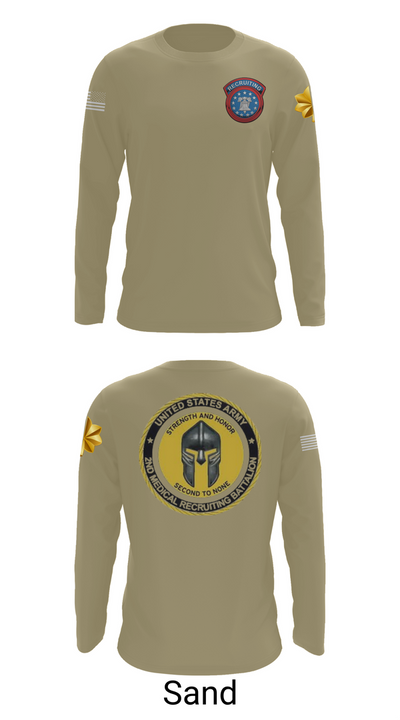 USAREC 88985751 Long Sleeve Performance Shirt 86