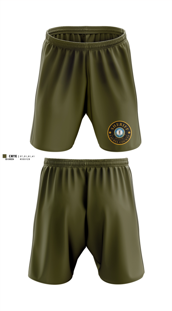 Athletic Shorts With Pockets, Laurel county sheriffs, Police, Teamtime, Team time, sublimation, custom sports apparel, team uniforms, spirit wear, spiritwear, sports uniforms, custom shirts, team store, custom team store, fundraiser sports, apparel fundraiser