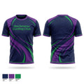 Rochester Curling Club Soft Poly Tee Cotton Like Feel - 1
