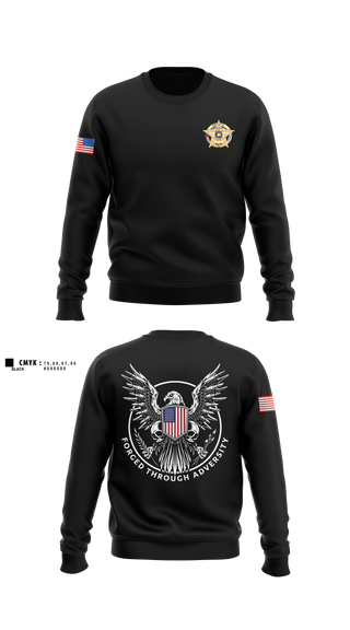 Crew Neck Sweatshirt, DeKalb County Sheriff's Office, Police, Teamtime, Team time, sublimation, custom sports apparel, team uniforms, spirit wear, spiritwear, sports uniforms, custom shirts, team store, custom team store, fundraiser sports, apparel fundraiser