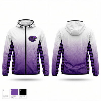 Visalia Vipers football & Cheer Inc 3476262 Windbreaker - 1