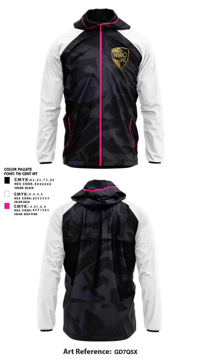 Northwest Optimist FC Windbreaker - 1