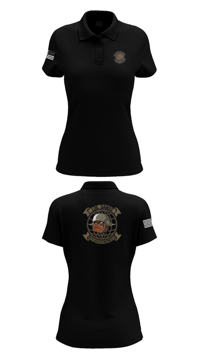 60th LRS 59966938 Women's Short Sleeve Performance Polo  - 35