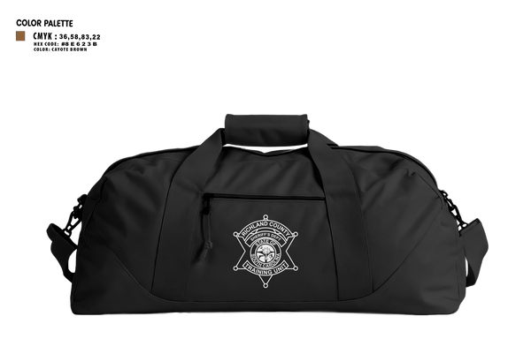 Duffle Bag, Richland County Sheriff's Department Training Unit, Police, Teamtime, Team time, sublimation, custom sports apparel, team uniforms, spirit wear, spiritwear, sports uniforms, custom shirts, team store, custom team store, fundraiser sports, apparel fundraiser