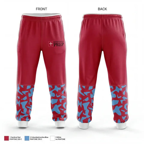 Sweatpants, Saint John's Preparatory School Track & Field, Track & Field, Teamtime, Team time, sublimation, custom sports apparel, team uniforms, spirit wear, spiritwear, sports uniforms, custom shirts, team store, custom team store, fundraiser sports, apparel fundraiser