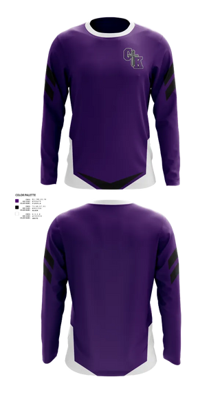 Long Sleeve Performance Shirt, Columbia Knights Football, , Teamtime, Team time, sublimation, custom sports apparel, team uniforms, spirit wear, spiritwear, sports uniforms, custom shirts, team store, custom team store, fundraiser sports, apparel fundraiser