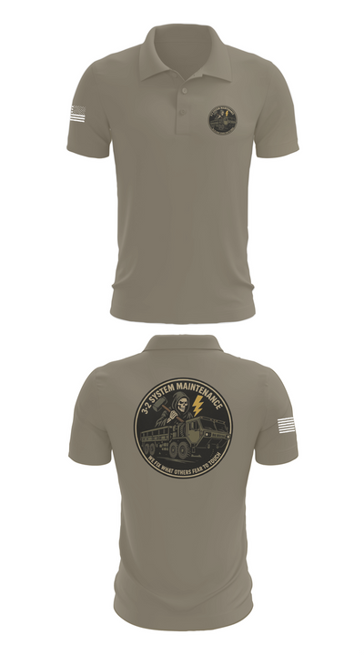 3-2 ADA 51823932 Short Sleeve Performance Polo - 67