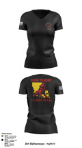 239th Military Police Company 90544648 Women's Short Sleeve V-neck Shirt - 5
