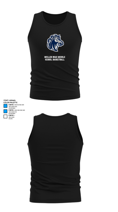 Muller Road Middle School Basketball 79179816 Tank Top - 32