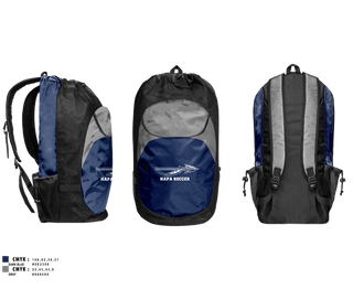 Gear Bag, NAPA, Men's Soccer, Teamtime, Team time, sublimation, custom sports apparel, team uniforms, spirit wear, spiritwear, sports uniforms, custom shirts, team store, custom team store, fundraiser sports, apparel fundraiser