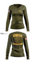 David Wade Correctional Center Women's Long Sleeve V-neck Shirt - 5