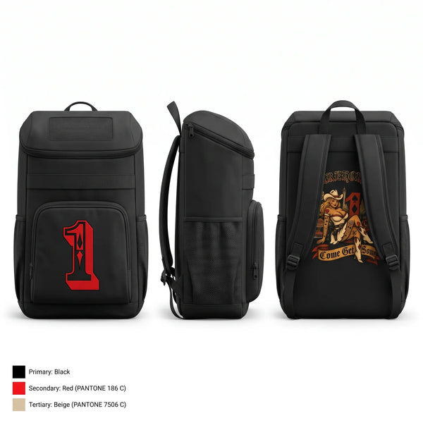 Gear Bag, Station 1, Fire Department, Teamtime, Team time, sublimation, custom sports apparel, team uniforms, spirit wear, spiritwear, sports uniforms, custom shirts, team store, custom team store, fundraiser sports, apparel fundraiser