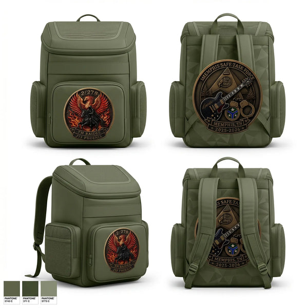 Gear Bag, D Company 2/278 MBCT, National Guard, Teamtime, Team time, sublimation, custom sports apparel, team uniforms, spirit wear, spiritwear, sports uniforms, custom shirts, team store, custom team store, fundraiser sports, apparel fundraiser