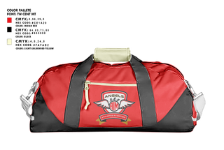 Duffle Bag, Angels the Center for Athletes in Motion, , Teamtime, Team time, sublimation, custom sports apparel, team uniforms, spirit wear, spiritwear, sports uniforms, custom shirts, team store, custom team store, fundraiser sports, apparel fundraiser