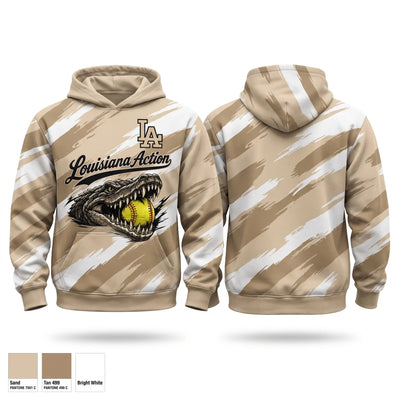 Louisiana Action Hoodie - 1