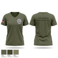 25th Judicial Drug Task Force Women's Short Sleeve V-neck Shirt - 1