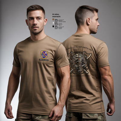 Co A, 1st-160th INF, 79th IBCT 97835057 Short Sleeve Performance Shirt - 4