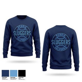 Crew Neck Sweatshirt, Sluggers, Baseball, Teamtime, Team time, sublimation, custom sports apparel, team uniforms, spirit wear, spiritwear, sports uniforms, custom shirts, team store, custom team store, fundraiser sports, apparel fundraiser