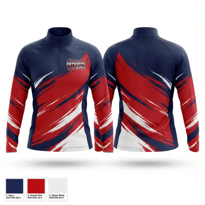 PATRIOTS 56014030 Quarter Zip Jacket - 1