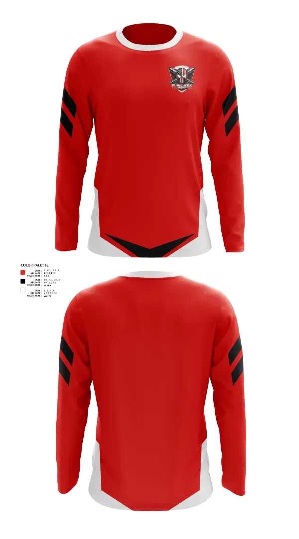 Long Sleeve Performance Shirt, Punishers, Softball, Teamtime, Team time, sublimation, custom sports apparel, team uniforms, spirit wear, spiritwear, sports uniforms, custom shirts, team store, custom team store, fundraiser sports, apparel fundraiser