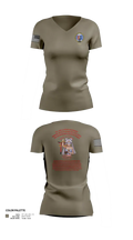 Karl & Hedwig Ackermann Memorial Institute for Joint Military Intelligence and Law Enforcement Education & Training at MARDET Fort Leonard Wood 34903411 Women's Short Sleeve V-neck Shirt - 150