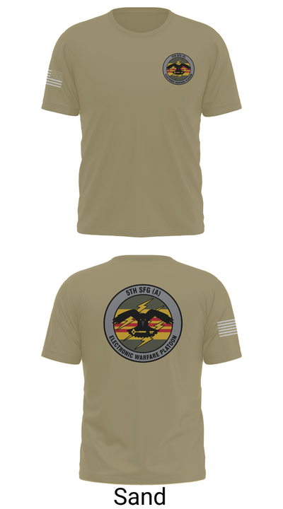 MICO GSB 5TH GROUP EW PLATOON 16265952 Short Sleeve Performance Shirt - 96