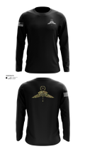 Military Free fall school 40618310 Long Sleeve Performance Shirt - 21