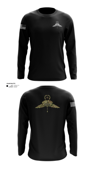 Long Sleeve Performance Shirt, Military Free fall school, Army, Teamtime, Team time, sublimation, custom sports apparel, team uniforms, spirit wear, spiritwear, sports uniforms, custom shirts, team store, custom team store, fundraiser sports, apparel fundraiser