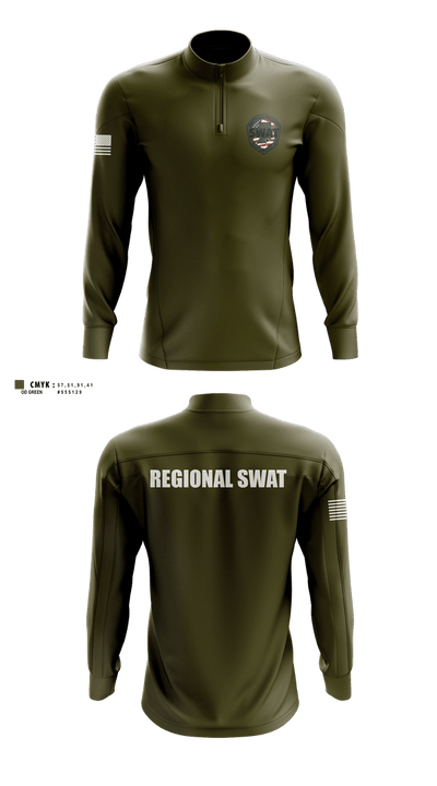 REGIONAL SWAT 41656210 Quarter Zip Jacket - 1